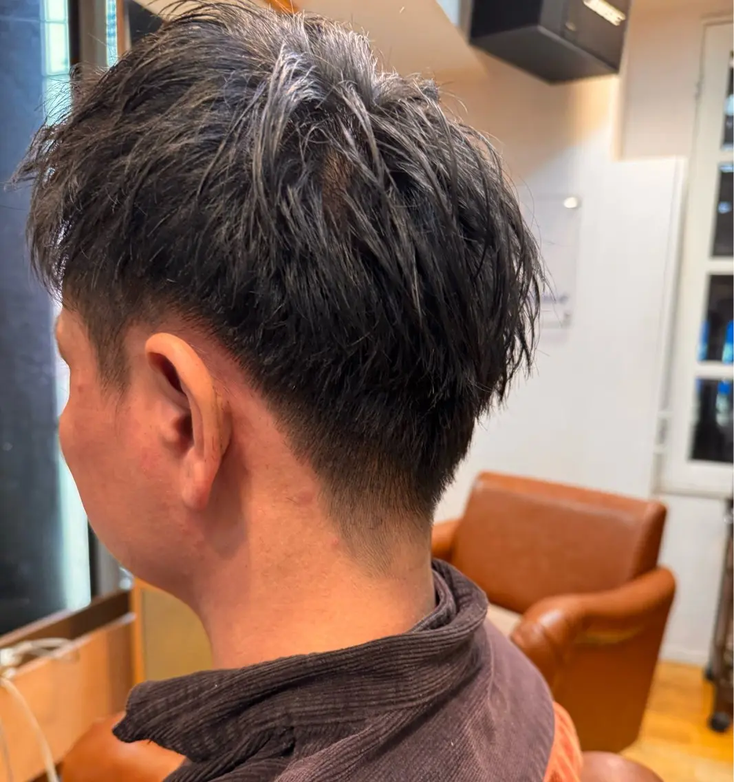 メンズ 三牧 烈々のヘアスタイル