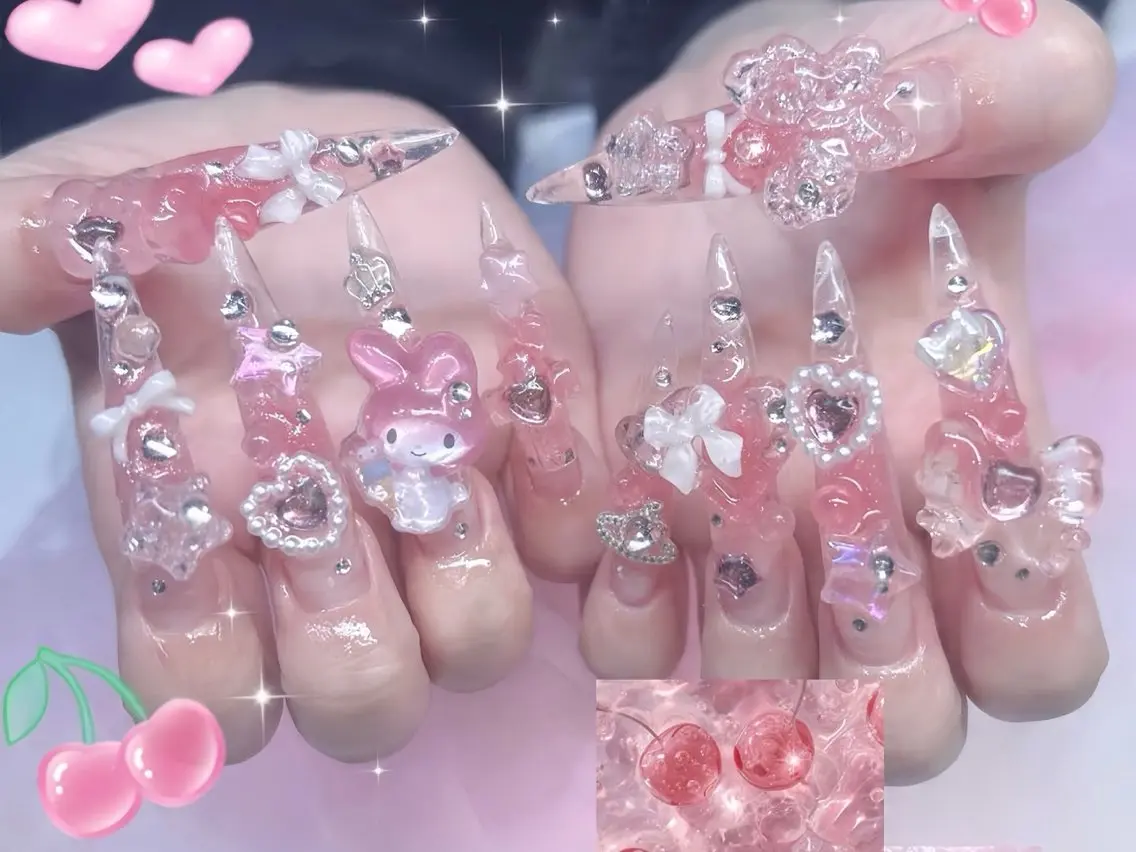 ネイル オーロラネイル ブルー フットネイル ジェルネイル 氷ネイル・うるうるネイル ハンドネイル Rin Nail 新大久保店のネイルデザイン