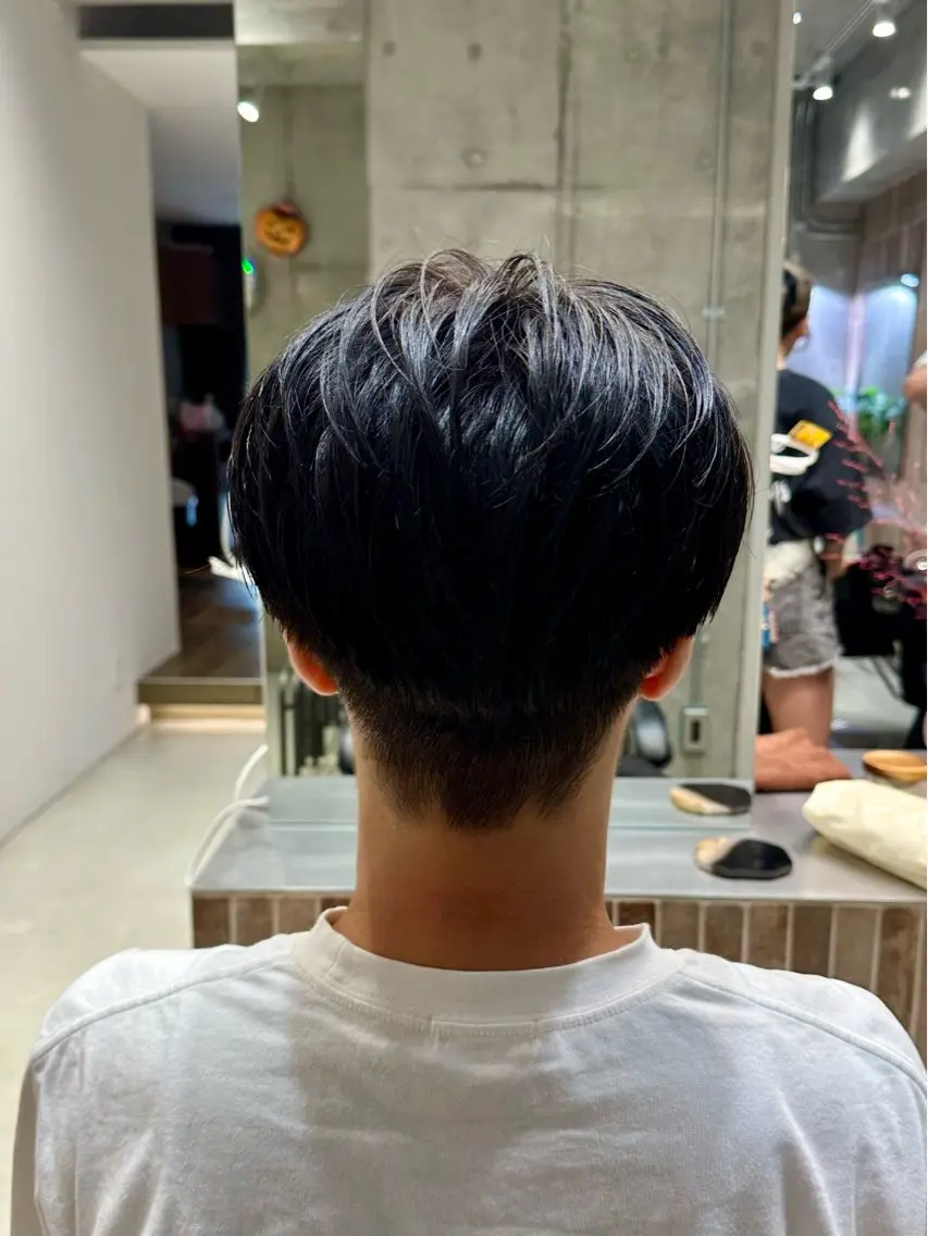 ショート メンズ カット トリートメント ヘアセット 横浜/メンズ特化/ Farbe/田中颯斗のヘアスタイル