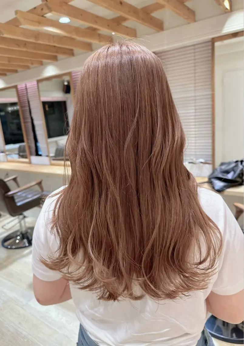 ロング ヘアカラー トリートメント 新宿 木下拓哉のヘアスタイル