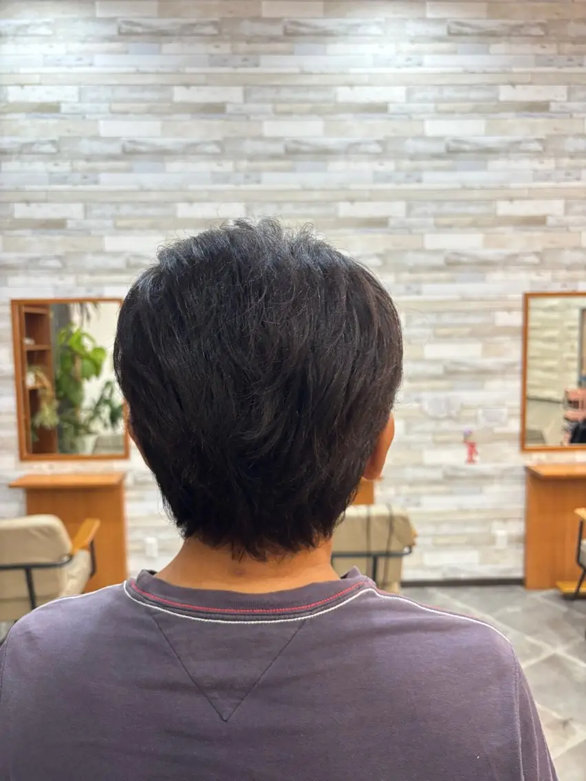 【19:00~】 ✂️メンズカット(ツーブロック、かりあげ、毛量調節)の写真