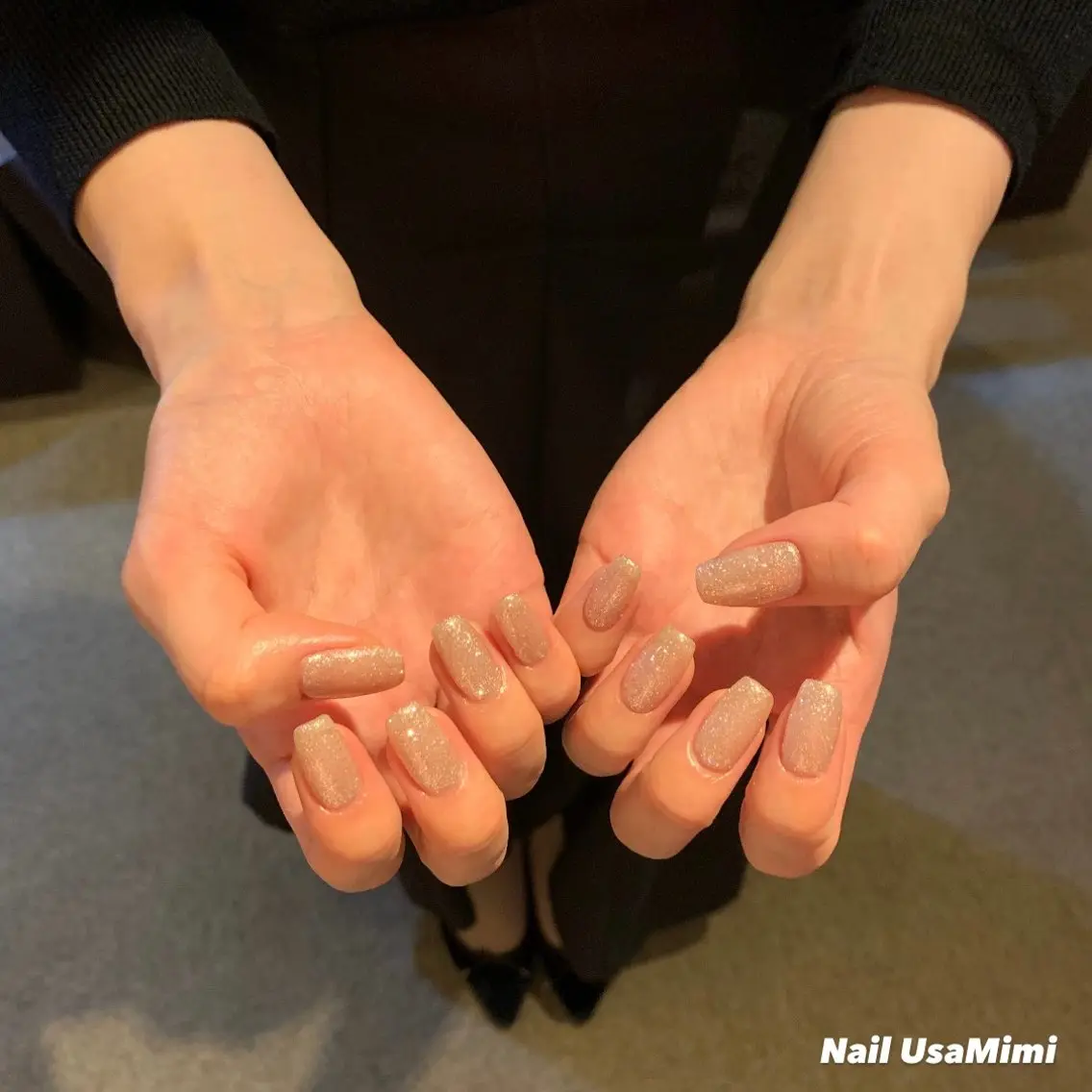 ネイル ジェルネイル キラキラネイル ワンカラーネイル パラジェル シンプルネイル NAIL DOT STUDIO堺筋本町のネイルデザイン