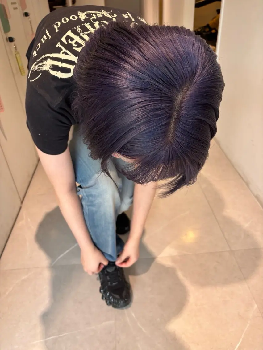 ミディアム ヘアカラー トリートメント 杉田 茉優のヘアスタイル