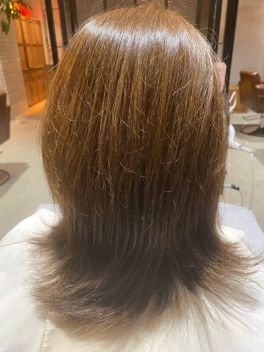 カラー カラーモデル募集 ⭐️里乃⭐️のヘアスタイル