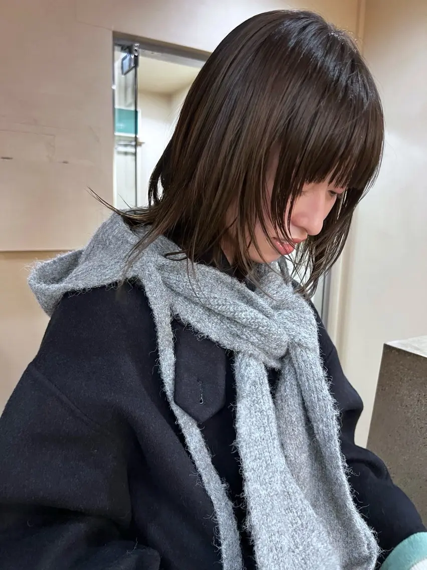【ミディアム・ロング限定】カット+艶カラー+潤いクイックTRの写真