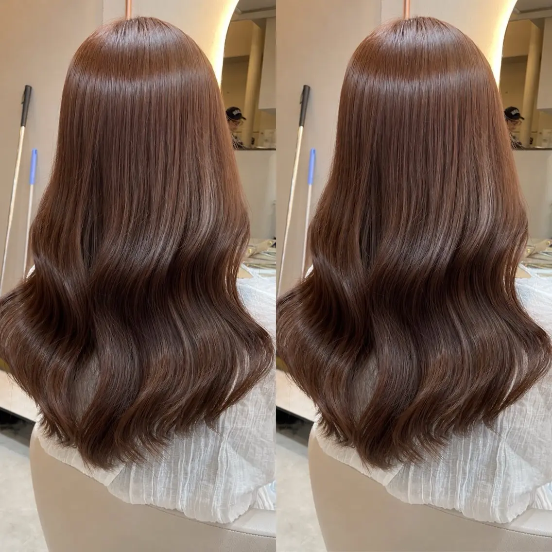 【🌺夏こそ暖色カラー🌺】カット➕カラー➕1stepトリートメント🧴◌𓈒𓐍の写真