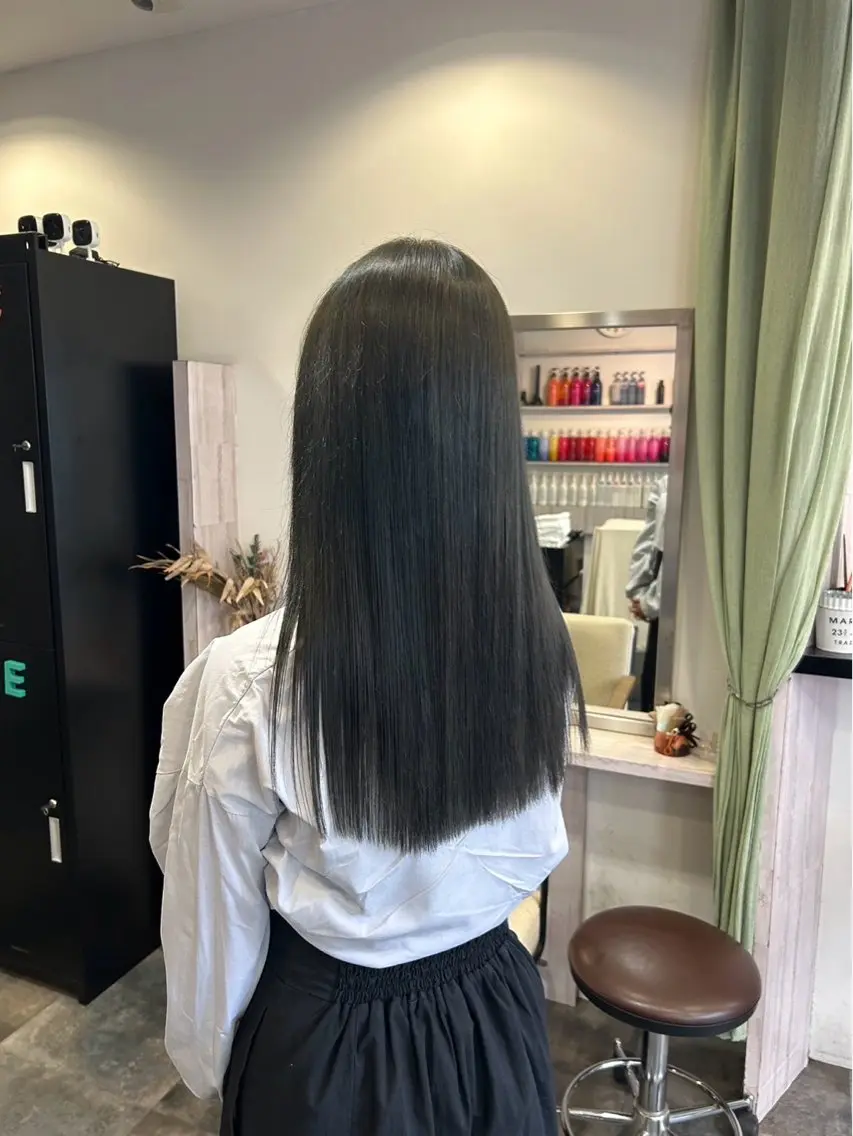 セミロング 清村 和音のヘアスタイル