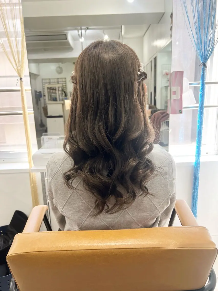 ヘアアレンジ ヘアセット ヘアメイク あゆのヘアスタイル