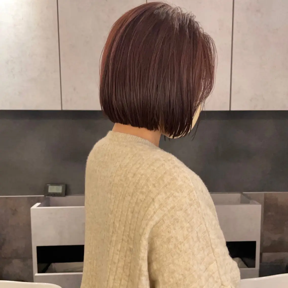 ショート カット ヘアカラー トリートメント 小濱 拓也のヘアスタイル