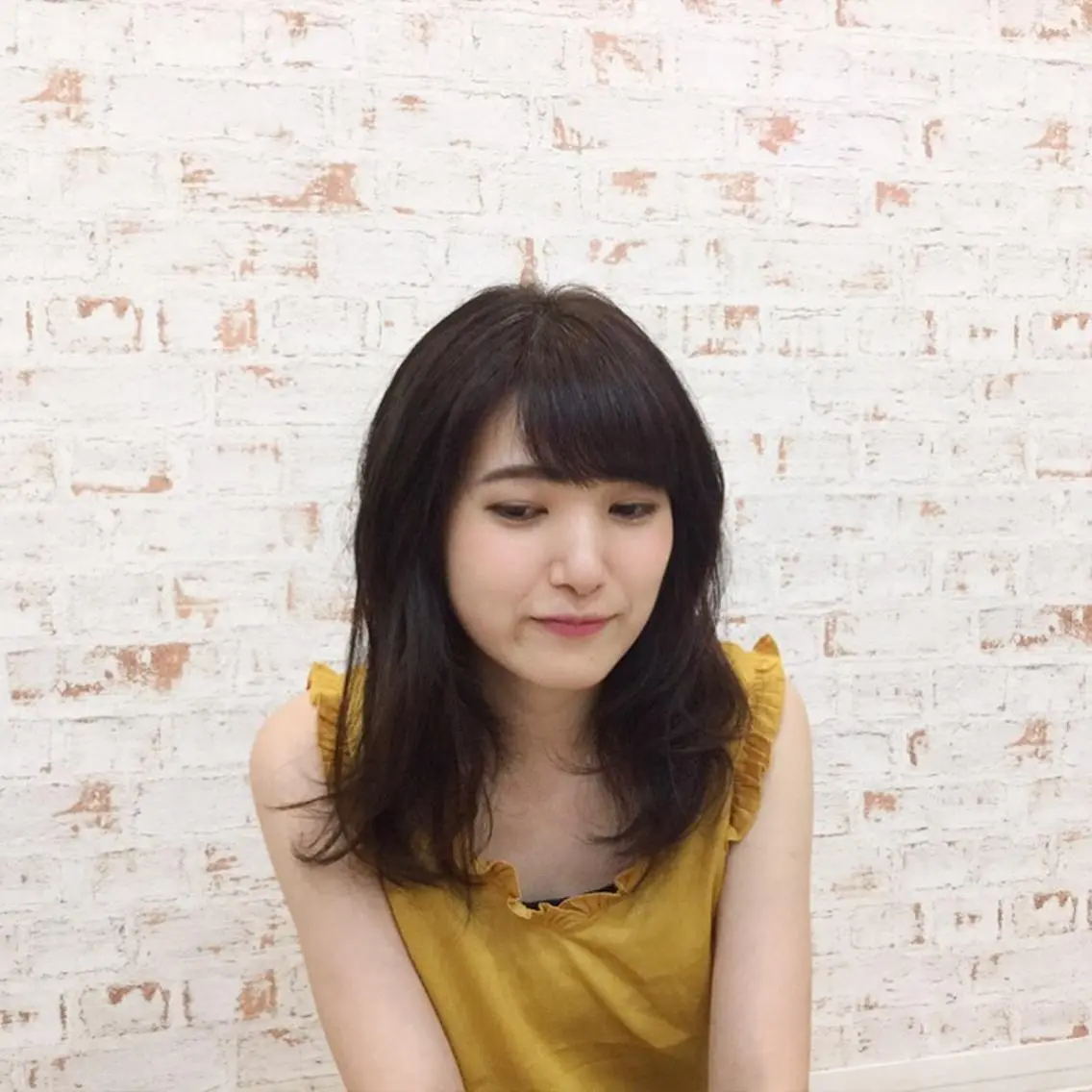 セミロング カラー ヘアアレンジ KAIzen. tomoのヘアスタイル