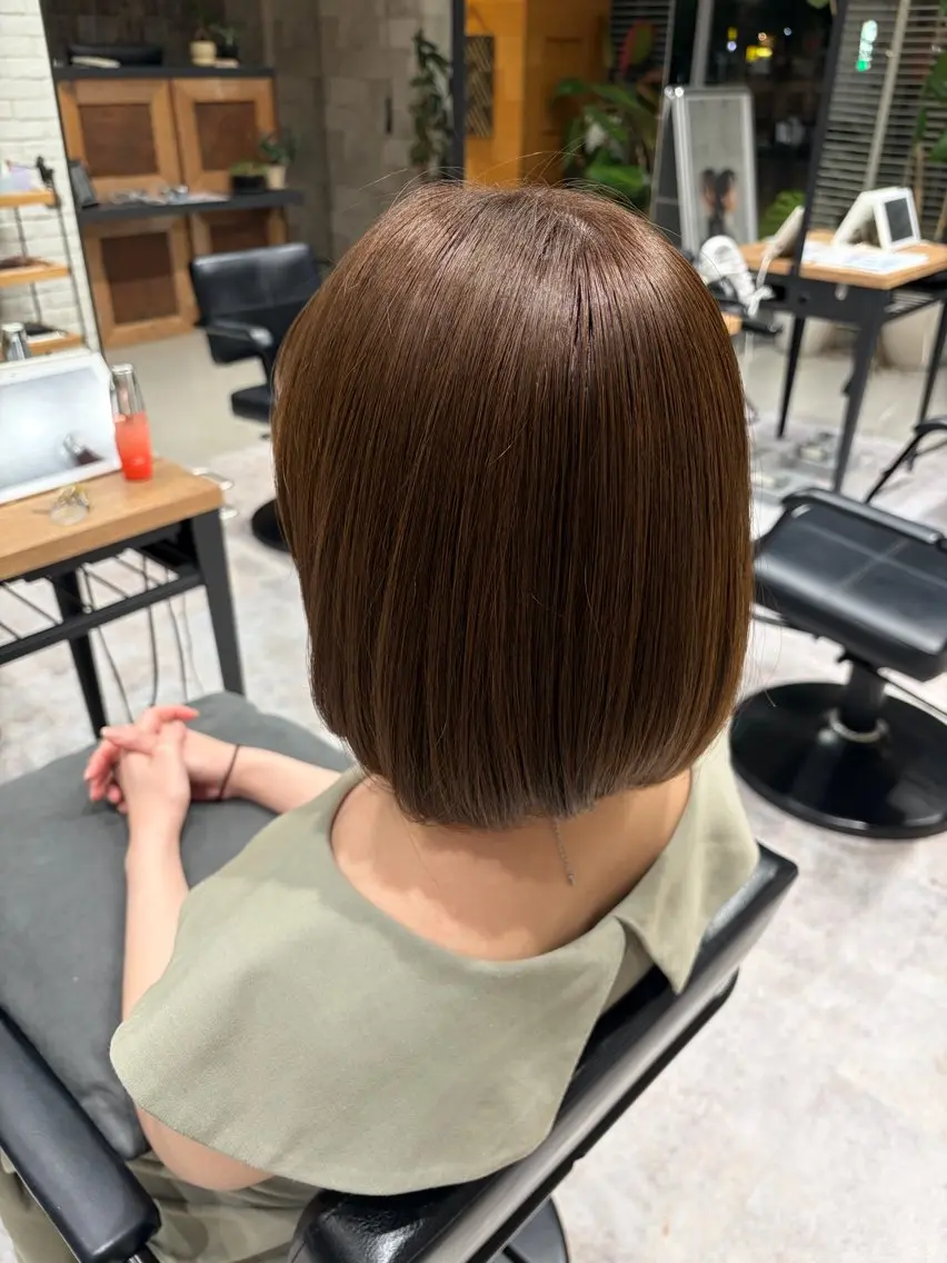 カラー The C海老名店 りりあのヘアスタイル