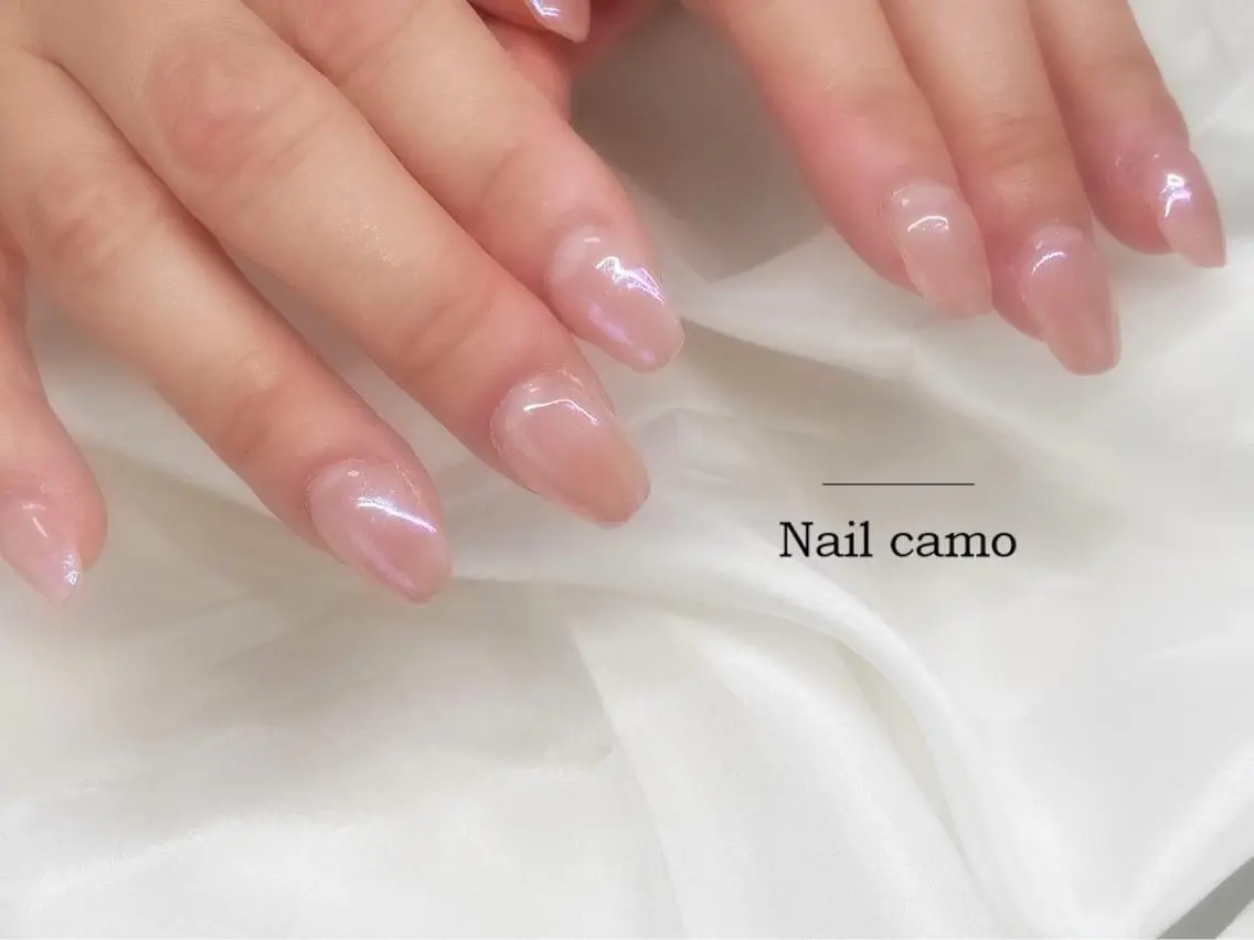 ネイル 長さ出し ハンドネイル 🌟Nail camo🌟のネイルデザイン
