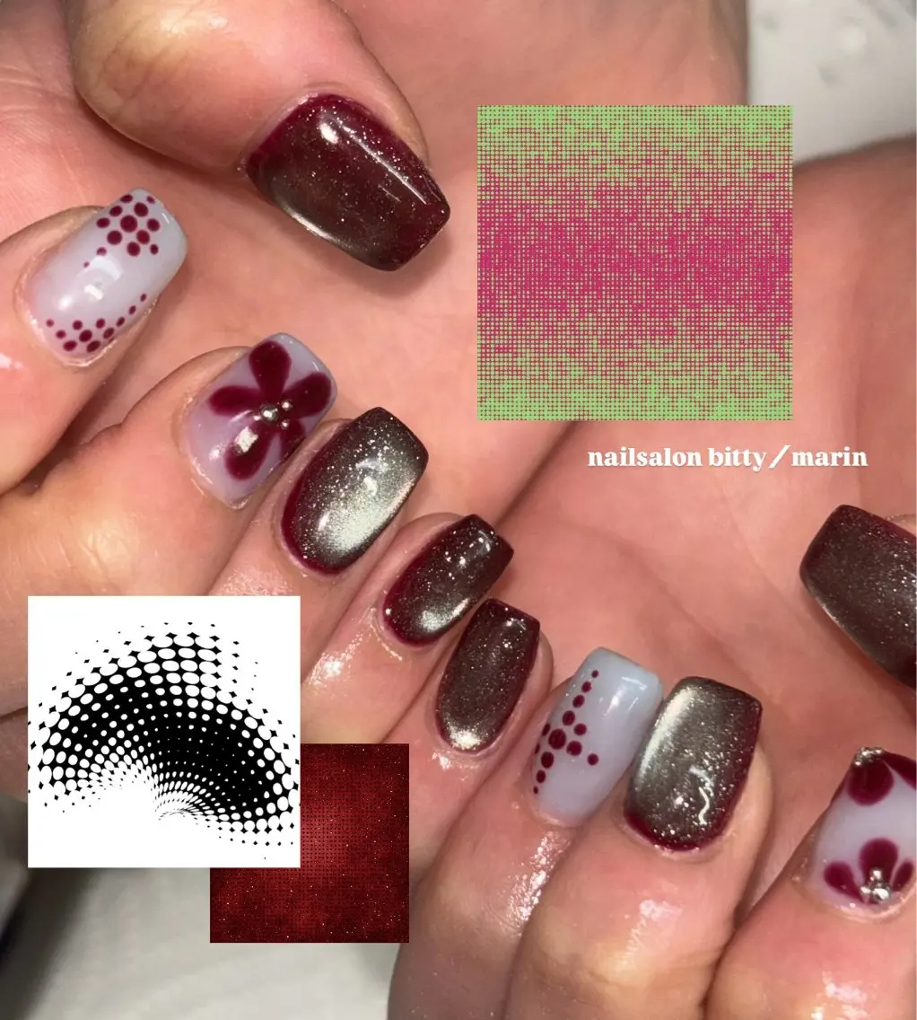 ネイル ハンドネイル Bitty💟 Marinのネイルデザイン