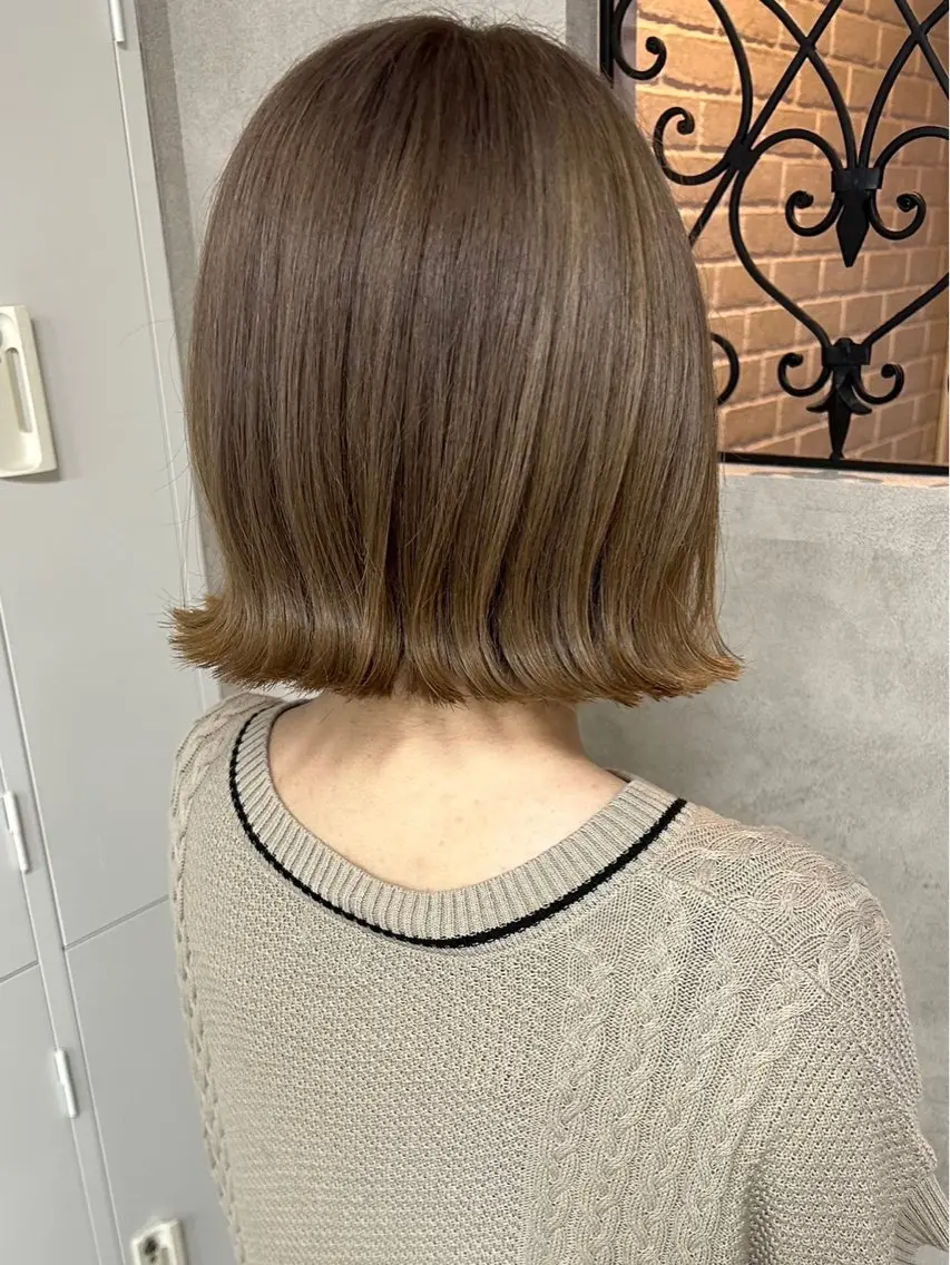ショート 🫧透明感🫧ツヤ感 ✨️カラー特化のヘアスタイル