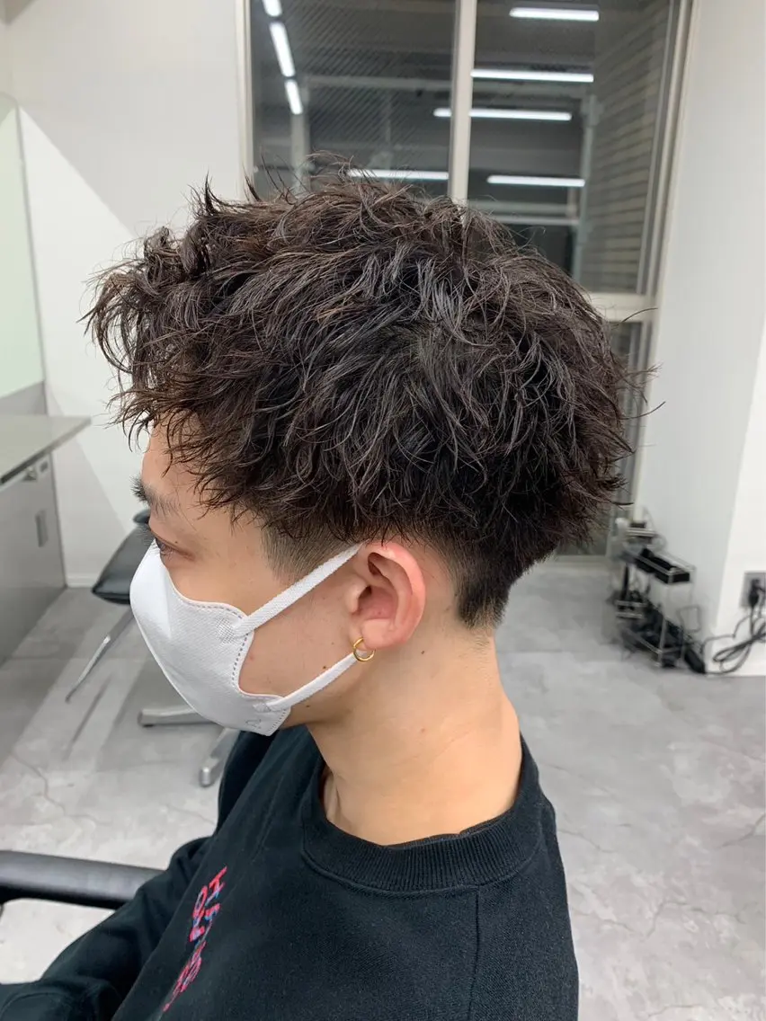 パーマ メンズ カット パーマ パーマ支持率No.1 ❤️🔥安成弾のヘアスタイル