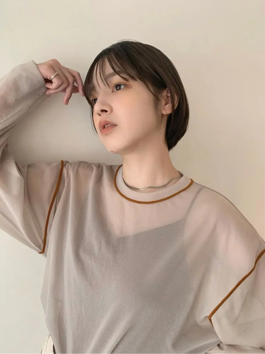 ショート 🐰桃山台/髪質改善 山亀のヘアスタイル