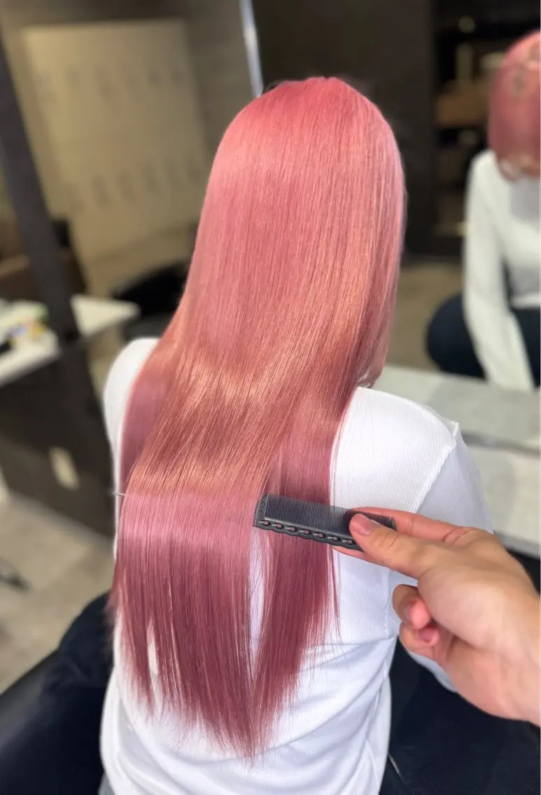 ダブルカラー＋トリートメントの写真