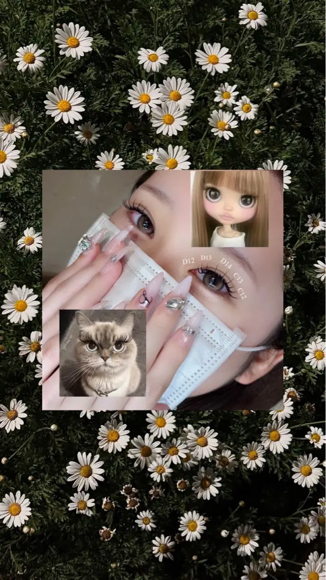 マツエク・マツパ 🤍🪐MIU Linoのマツエク・マツパデザイン