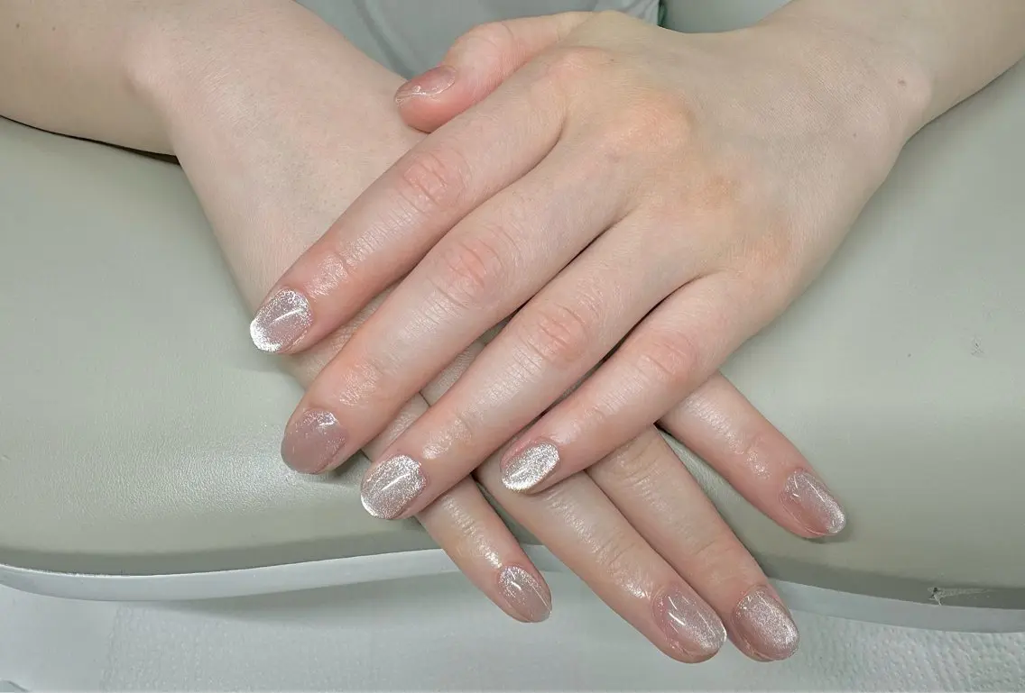ネイル マグネットネイル ワンカラーネイル ANNA NAILのネイルデザイン