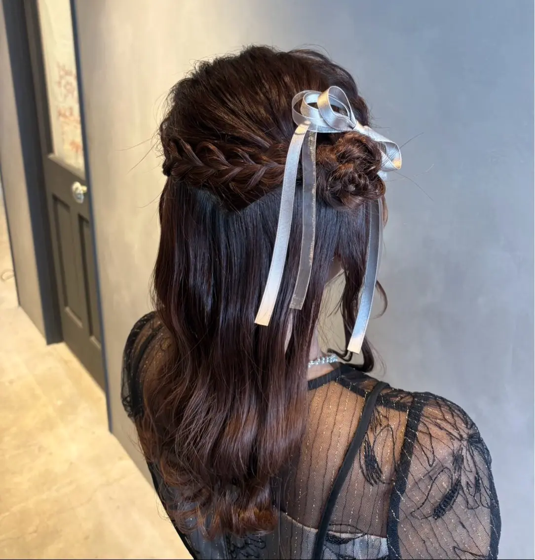 ヘアアレンジ ヘアセット 似合わせカット/ボブ ナチュラルメンズヘアのヘアスタイル
