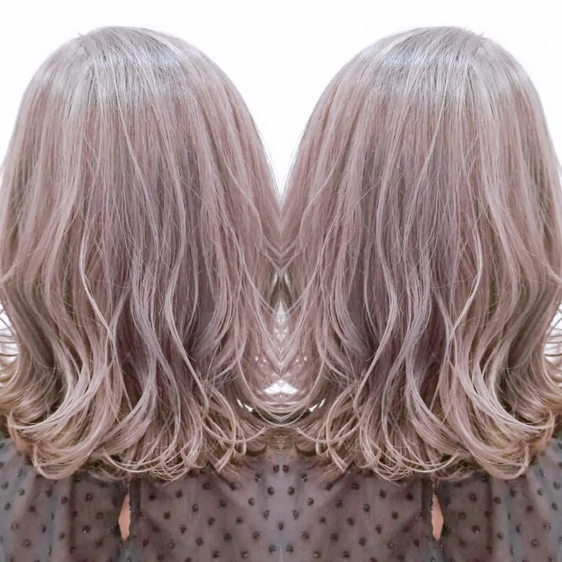 ミディアム ヘアカラー トリートメント 店長✨レイヤー✖️ 髪質改善✖️韓国ヘアのヘアスタイル