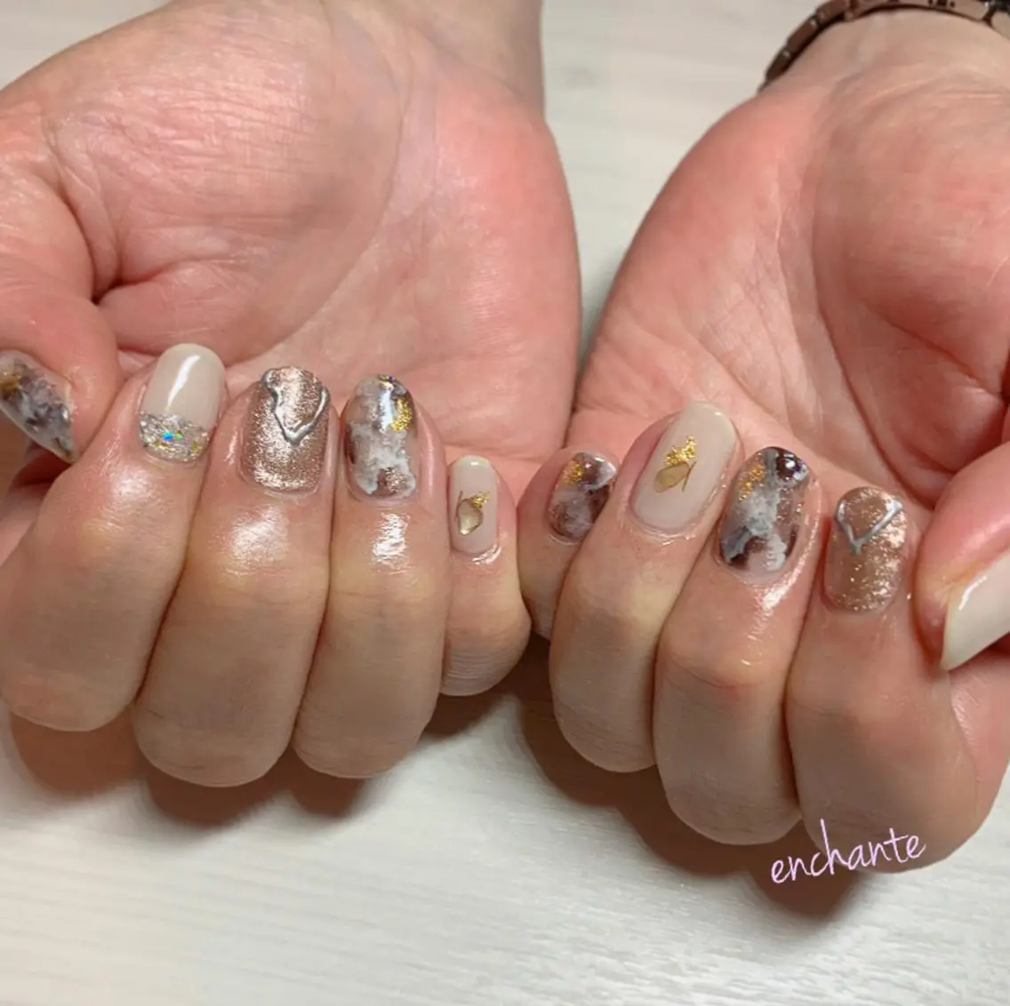 ネイル enchante 自由が丘のマツエク・マツパデザイン