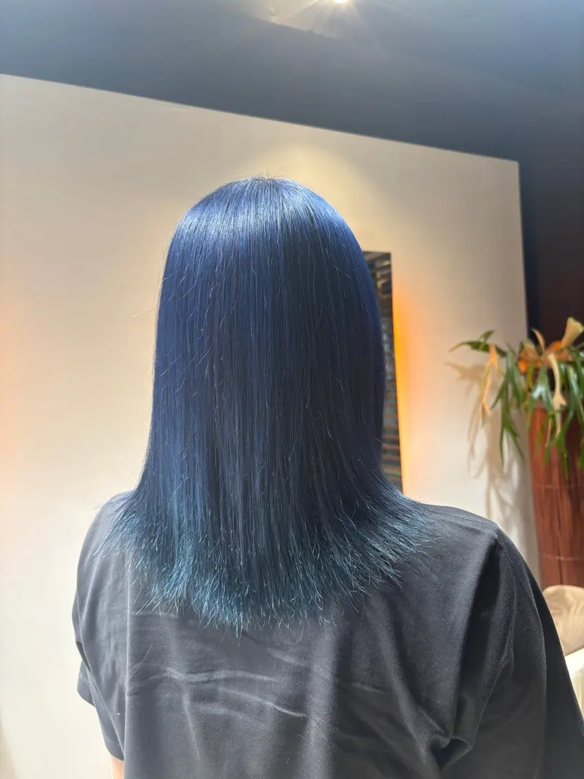 ミディアム ヘアカラー mayu/藤沢美容師 アシスタントのヘアスタイル