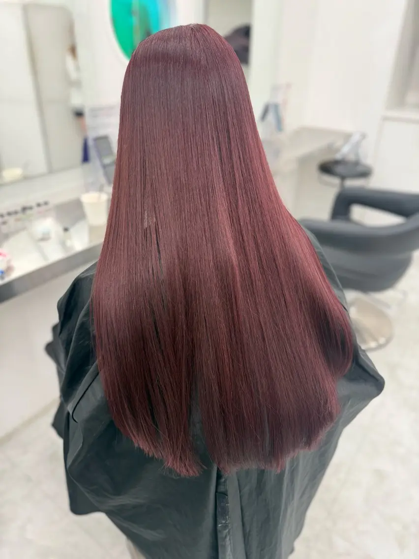 ロング カラー ヘアアレンジ カット ヘアカラー 縮毛矯正 🤍韓国暖色ヘアNo .1🤍渋谷/らいるのヘアスタイル