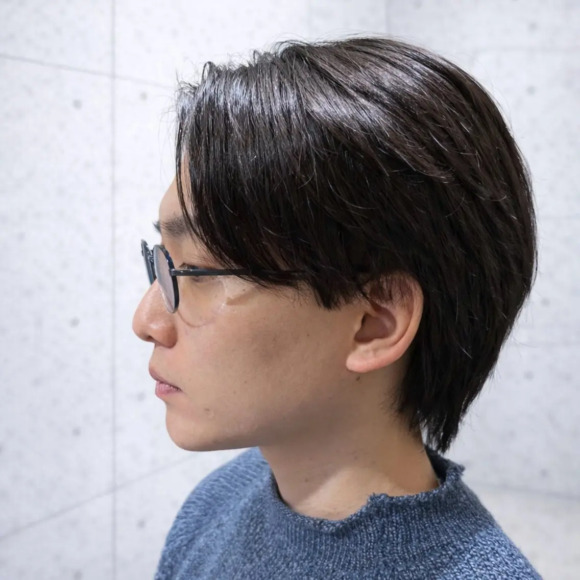 ショート メンズ カット スナップフォト確認 お願いします!竹内のヘアスタイル