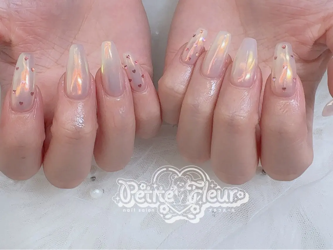ネイル ハンドネイル ❁⃘*。Petite fleur❁⃘*りさのネイルデザイン