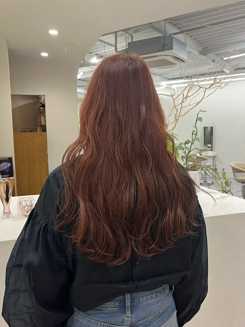カラー 透明感カラー🌼 沙奈のヘアスタイル