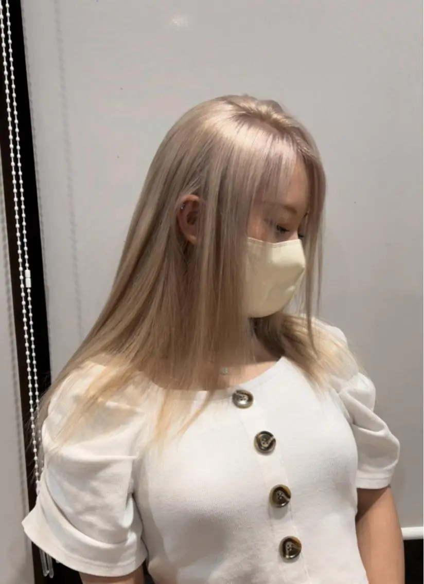 ✨透明感を叶えます✨ダブルカラー+シルクトリートメントの写真
