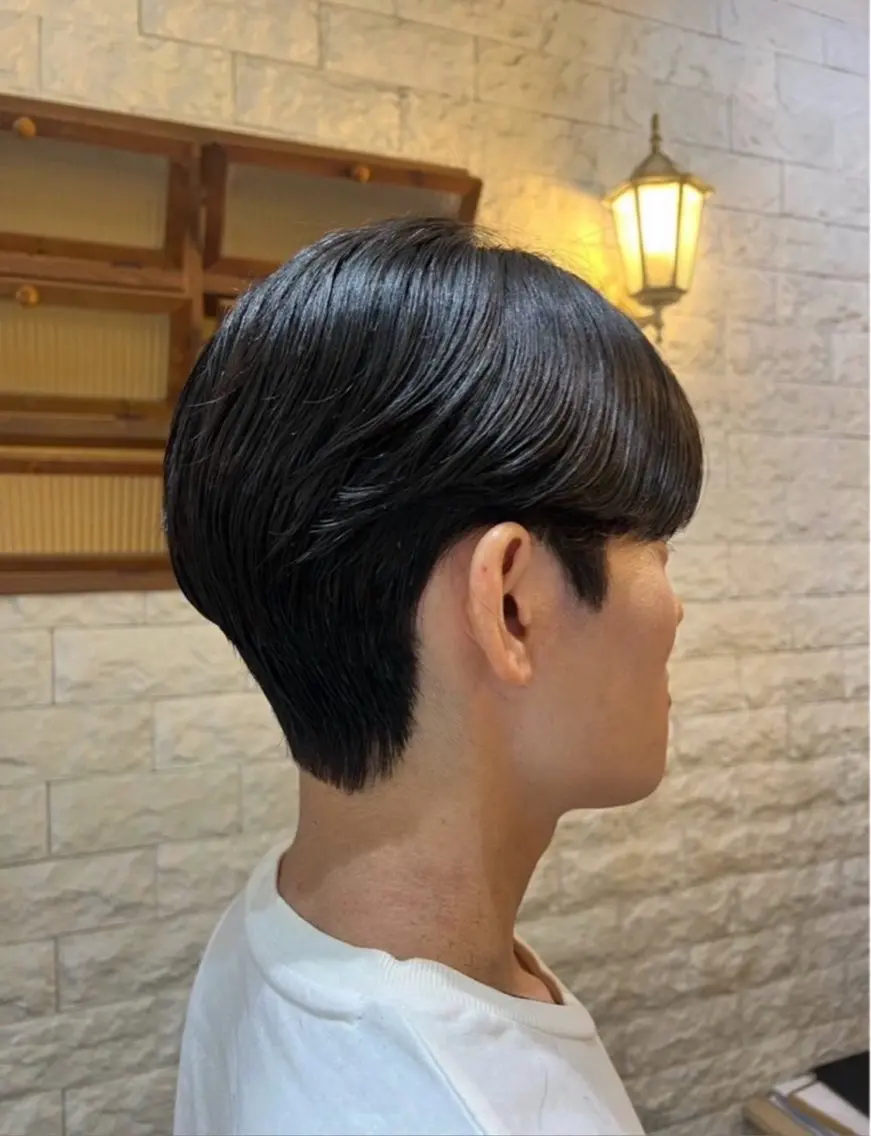 メンズ カット パーマ Rimu / Belle新宿のヘアスタイル