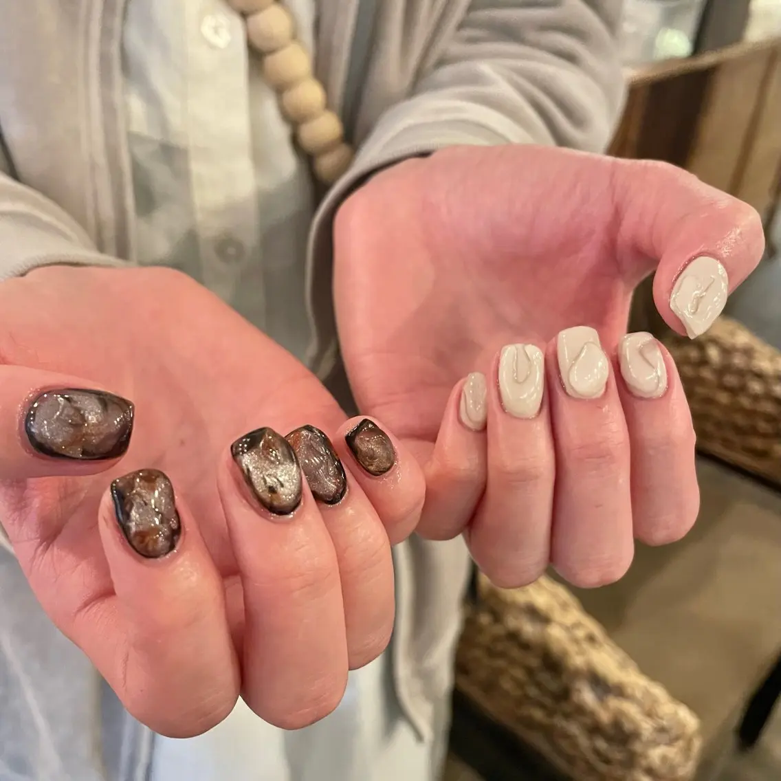 ネイル ハンドネイル SAKI momo京橋のネイルデザイン