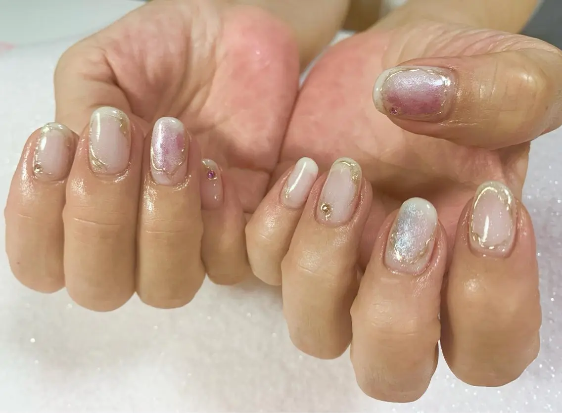 ネイル ハンドネイル 手塚 里奈のネイルデザイン