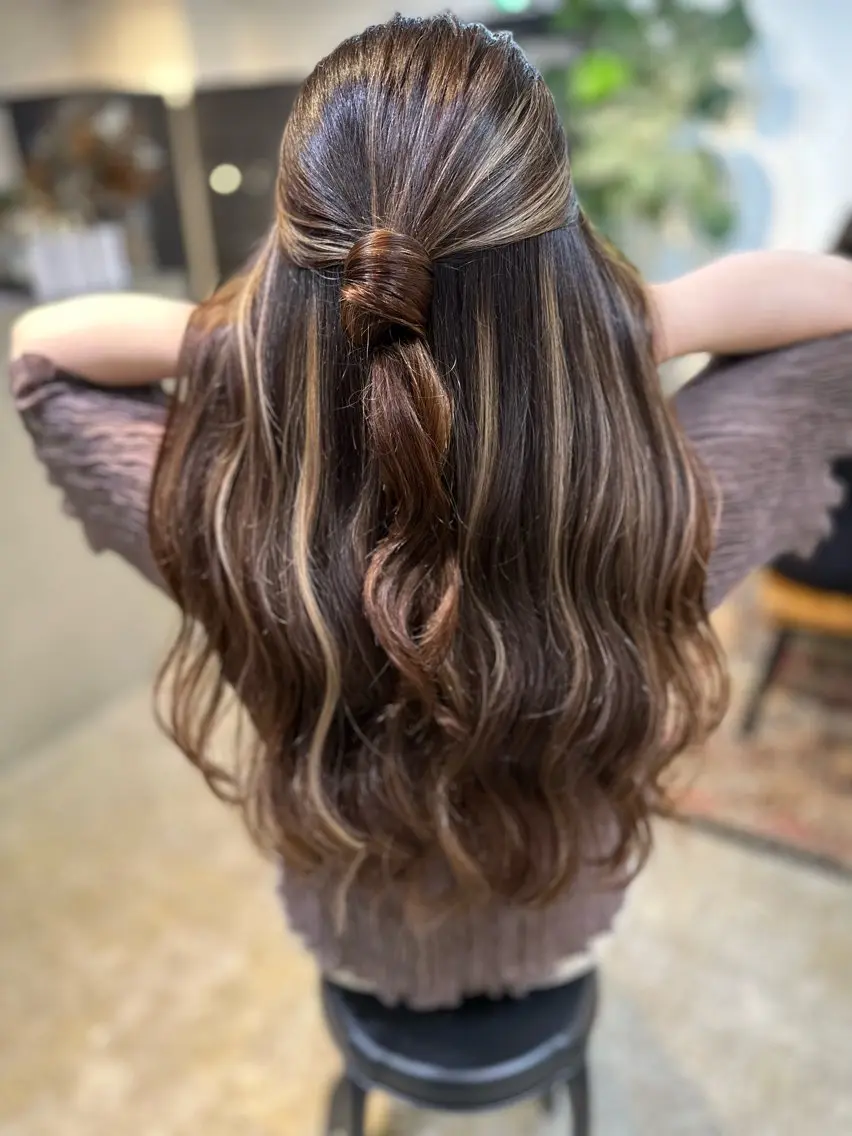 ロング 杉本 優志のヘアスタイル