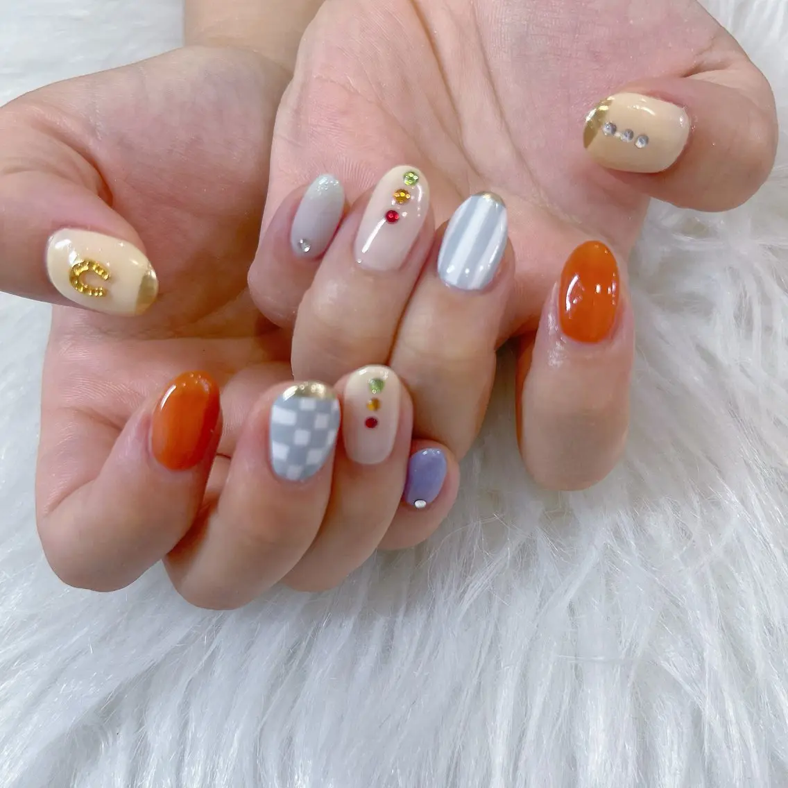 ネイル Maya 🧊🫧‪／渋谷のネイルデザイン