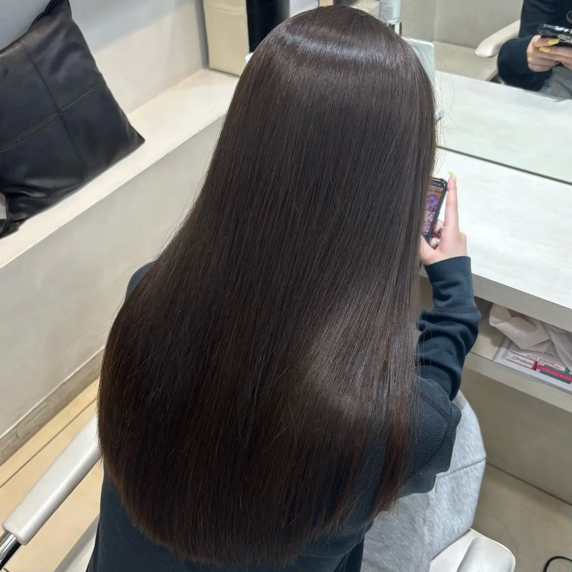 ロング カラー カット ヘアカラー トリートメント 🎀ゆい🎀 髪質改善カラー🎀のヘアスタイル