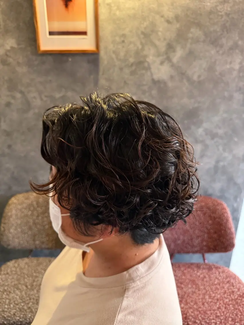 パーマ Hair ruup 平良那生のヘアスタイル