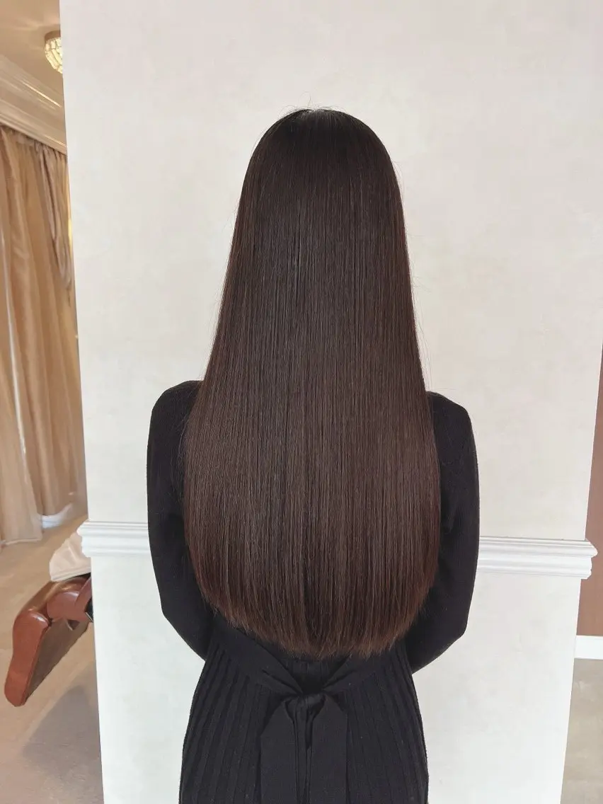 ロング 埜村 曜子のヘアスタイル
