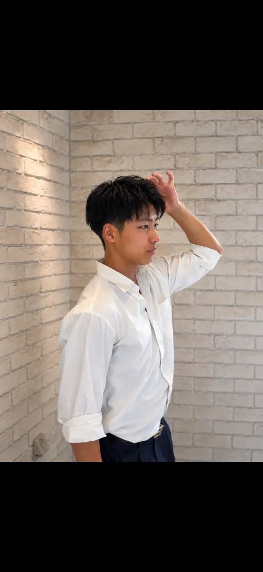 ショート メンズ カット 横浜メンズ特化/ カットパーマ/マサトのヘアスタイル