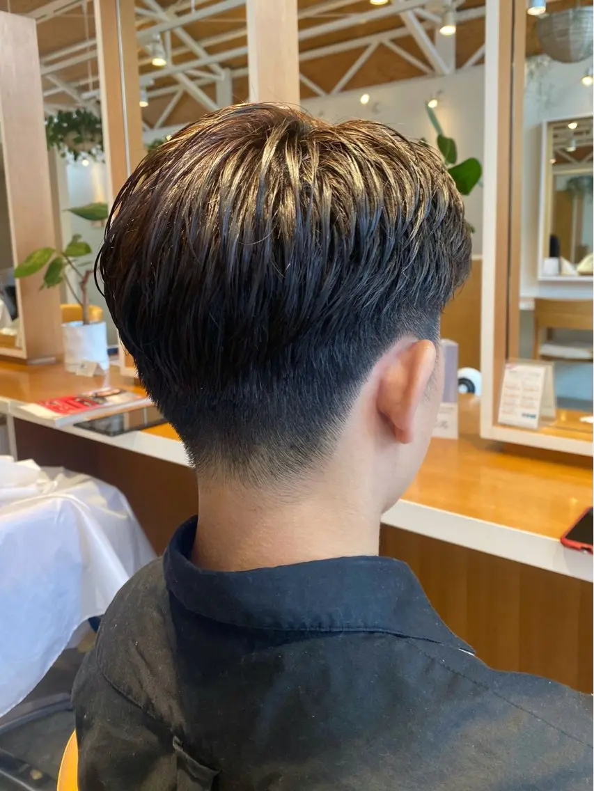 メンズ カット 波津久 鈴愛のヘアスタイル