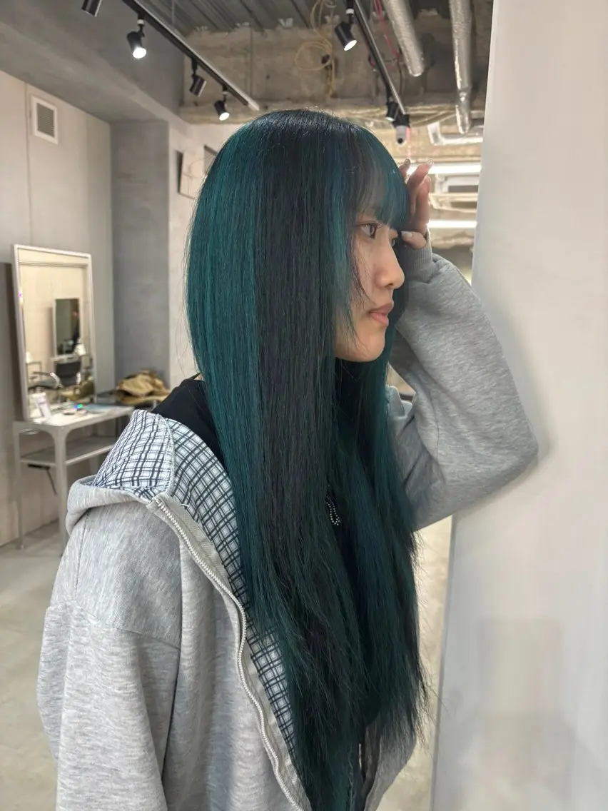 ロング カラー ヘアカラー デザインカラー /rioのヘアスタイル