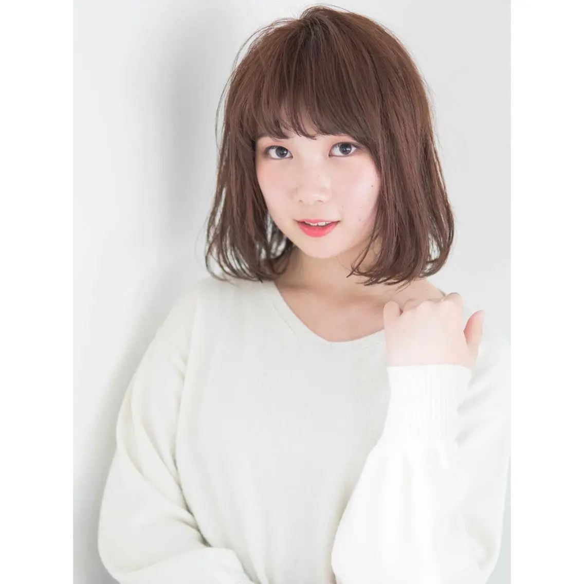 ショート ボブ 永野 良一のヘアスタイル