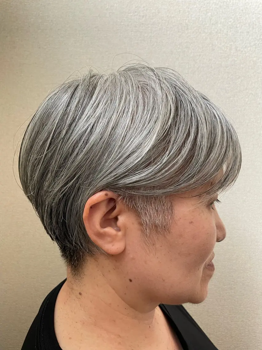 ショート ベリーショート ショートヘア くびれミディアム/似 合わせ/鎌倉/edAのヘアスタイル