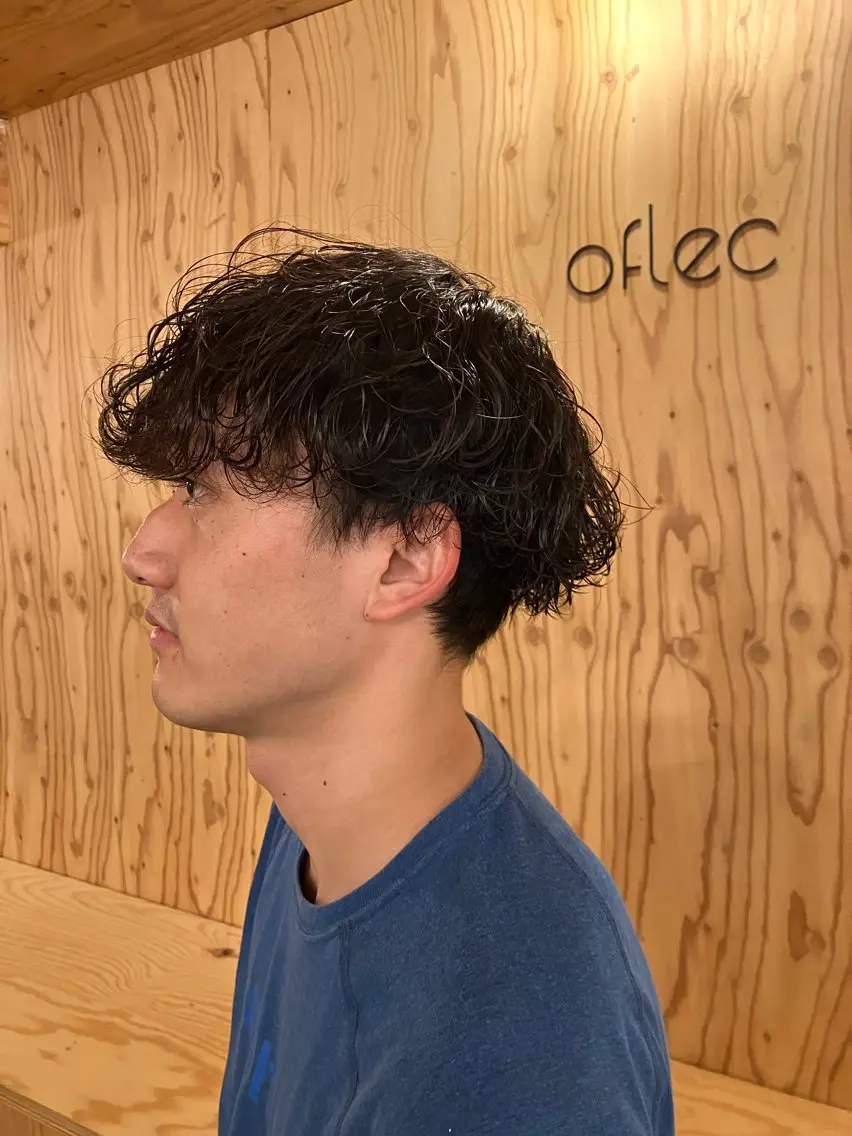 パーマ メンズ メンズパーマ 波巻きパーマ パーマ OCHIAI KEISUKEのヘアスタイル