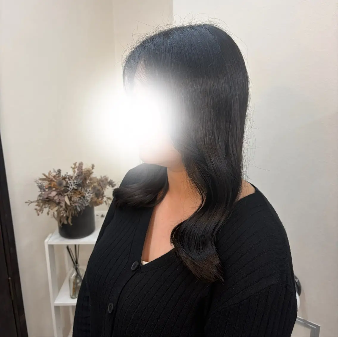 セミロング カラー ヘアカラー 𝐀𝐬𝐮𝐤𝐚 🐰ྀི🫧のヘアスタイル