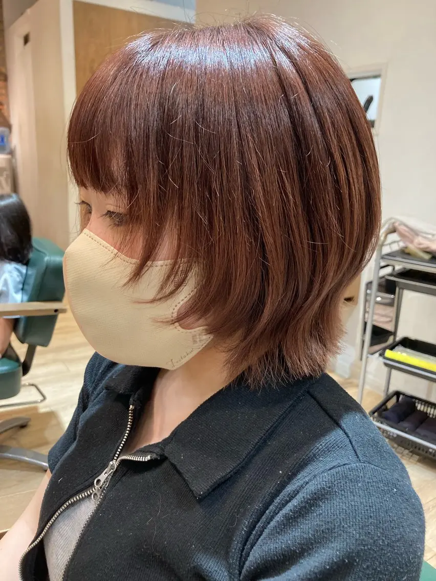 ショート カット 勝間田 のどかのヘアスタイル