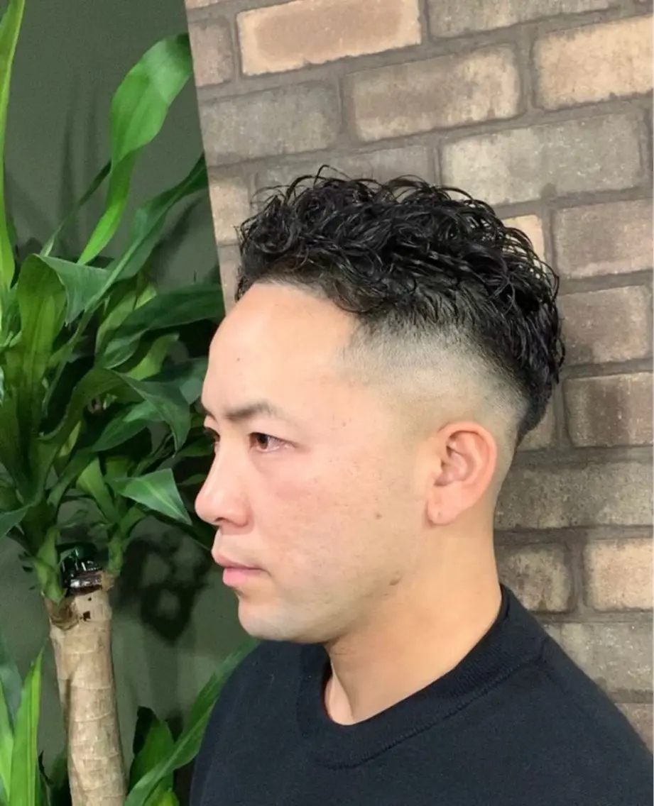 メンズ 井高 洸のヘアスタイル