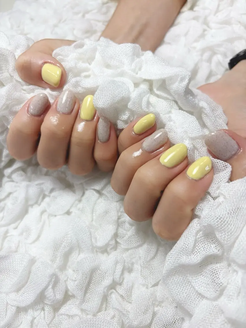 ネイル フラッシュネイル ジェルネイル マグネットネイル ワンカラーネイル パラジェル シンデレラサロン💅 ほみのネイルデザイン